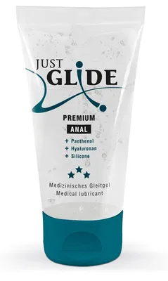 Produktbild von Just Glide Premium Anal - Feuchtigkeitsspendendes Premium-Analgleitmittel 50 ml