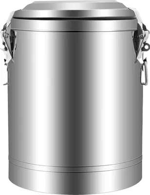 Produktbild von Speisenwärmer, 20L Kapazität, langlebiger Edelstahl, Silber