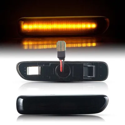 Obrázek produktu pro Led boční blinkry pro BMW řady 3 | E46 | Limo | Touring | BJ 1998-2001 | BLACK