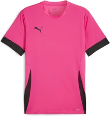 Immagine prodotto di Puma Teamgoal Maglia da gara a manica corta per bambini - Rosa fluo / Nero
