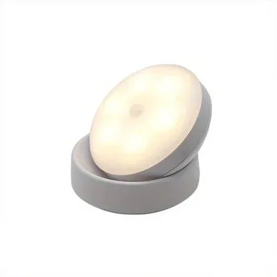 Immagine prodotto di Lampada da comodino orientabile con sensore di movimento, ricarica USB, lampada da parete
