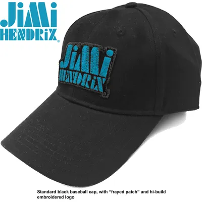 Produktbild von Jimi Hendrix Stencil Logo Deckel Blue UNI