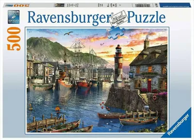 Produktbild von Morgens am Hafen Ravensburger 15045