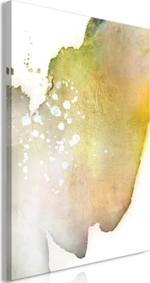Produktbild von Italienischer Leinwand Leinwandbild - Golden Touch (1 Part) Vertical 60x90 cm Abstrakt a-A-0624-b-a