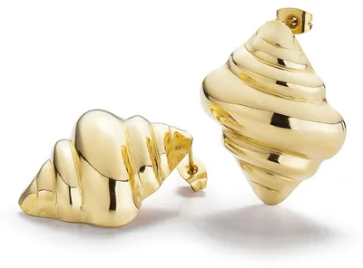 Obrázek produktu pro Náušnice CROISSANT gold