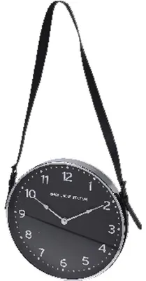 Produktbild von Wanduhr auf einem Lederband Ø 30 cm