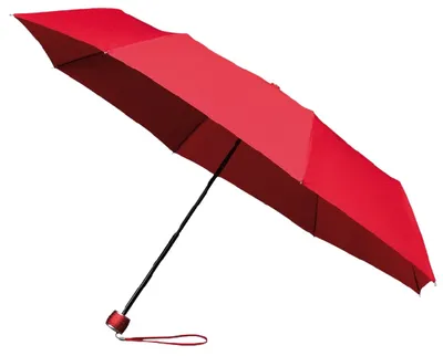 Produktbild von regenschirm Handöffnung 100 cm Polyester rot