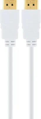 Produktbild von Schwaiger 1.5m HDMI m/m, 1,5 m, HDMI Typ A (Standard), HDMI Typ A (Standard), 4096 x 2160 Pixel, 3D, Weiß
