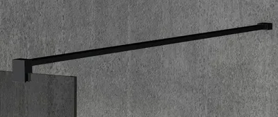 Produktbild von Gelco VARIO Eckstütze für Duschabtrennungen 1400mm, schwarz