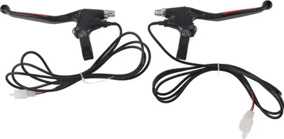 Immagine prodotto di 2 leve freno in alluminio per biciclette, manopola elettrica per biciclette, scooter