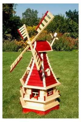 Produktbild von Große Windmühle, kugelgelagert, 1,3 m hoch