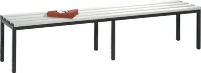 Produktbild von C+P Umkleidebank 8052000S10006 420x1960x353mm sgr/lgr