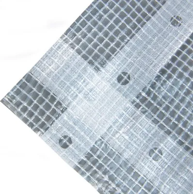 Produktbild von Abdeckplane transparent, verstärkt 250 g/m² 4x8 m – UV-beständig, wasserdicht & extrem stabil, mit Ösen alle 100 cm – ideal für großflächige Abdeckungen in Landwirtschaft, Boot & Bau