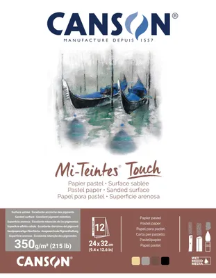Immagine prodotto di CANSON C200005424 CANSON blocco carta da disegno "Mi-Teintes Touch", 240 x 320 mm