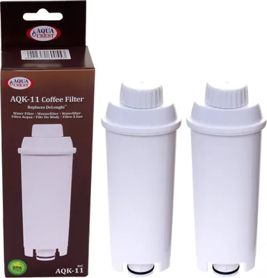 Produktbild von 2 x Filterpatrone kompatibel DeLonghi DLS C002 SER3017 5513292811 AQK-11