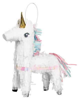 Produktbild von Amscan 242126, Standard-Pinata, Blau, Pink, Weiß, 190 mm, 146 mm, 1 Stück(e)