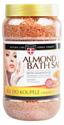 Produktbild von Badezusatz mit Mandelöl & Mineralsalz, 1200 g, 99,8% natürlich, feuchtigkeitsspendend & entspannend