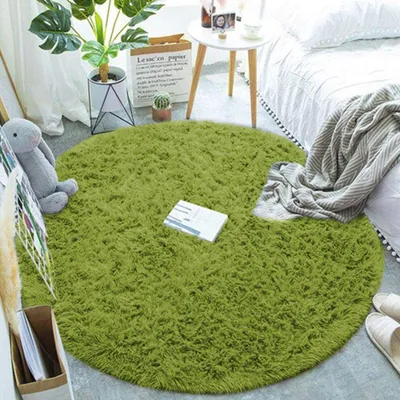 Produktbild von Dywan okrągły Shaggy Strado 180x180 GreenGrass (Zielony)