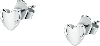 Immagine prodotto di Orecchini in acciaio Cuori d'argento LPS01AWV07