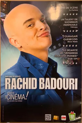 Obrázok produktu pre Rachid BADOURI – Ustať! (alebo: Dosť toho!) – PLAGÁT – 40x60 cm
