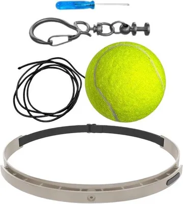 Produktbild von Reflexball mit Kopfband für Geschwindigkeitstraining - 6 cm Tennisball
