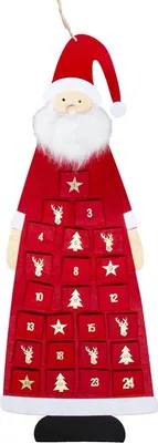 Produktbild von Adventskalender - Santa - ca. 43,5 x 103,5 cm