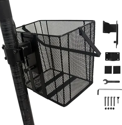 Produktbild von E-Scooter-Korb 26 x 16,5 x 23 cm, Eisennetz, für Fahrrad