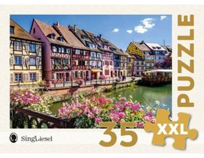 Produktbild von Demenz-Puzzle: Colmar. Das Demenz-Puzzle-Spiel mit 35 Puzzle-Teilen im XXL-Format.