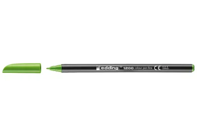 Produktbild von EDDING Faserschreiber 1200 Color Pen hellgrün