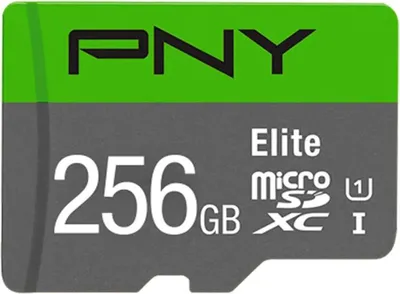 Immagine prodotto di SD MicroSD XC Card 256GB PNY Elite Cl.10 U1 retail