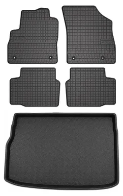 Immagine prodotto di Tappetini gomma SolidPRO + bagagliaio per Opel Astra VI 2021- hatchback 5 pezzi