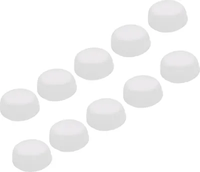 Imagen del producto de 10 piezas de tapones de silicona blandos para flautas, universales, con orificio abierto, repuestos y accesorios para flautas