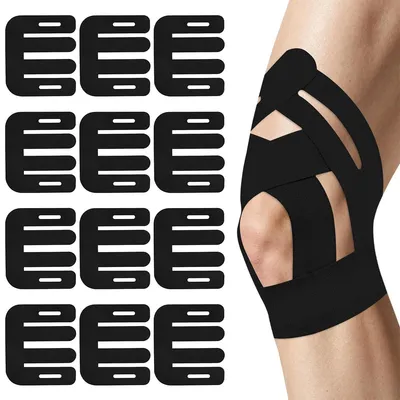 Produktbild von Hallux-Valgus Kinesiologie-Tape, Hallux-Korrekturtape, 12 vorgeschnittene Sport- und Physio-Tapes, hautfreundlich, latexfrei, für Fuß und Zehen