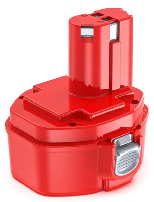 Immagine prodotto di Batteria di ricambio da 14,4 V - Batteria Ni-MH per utensili elettrici - 5000 mAh, alta capacità - Compatibile con i modelli 1420, 1422, 1433, 1434, 1435, 1435F, 192600-1, 6281D, 6280D, 6337D - 1 pezzo