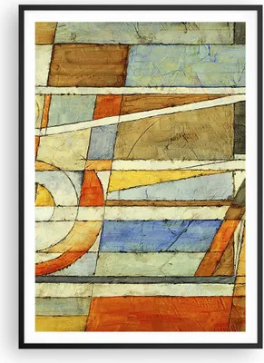 Produktbild von Gerahmtes Poster - Schwarzer Rahmen - Abstraktion modern - 70x100 cm - Wand Bild - Wanddeko - Wandbilder - Kunstposter - Wandposter - Bilderrahmen - Bilder - Kunstdruck - Wandbild - P2BPA70x100-3611