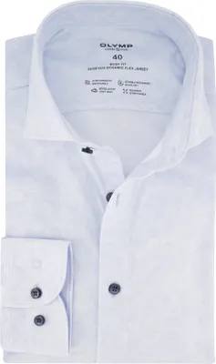 Produktbild von Olymp Business-Hemd extra slim fit hellblau Baumwolle
