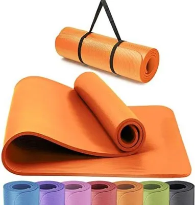 Produktbild von Famanu Yogamatte Extra Dick - Fitnessmat in Orange