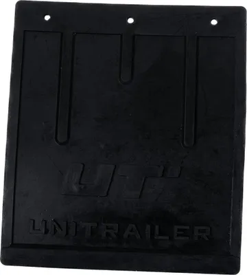 Obrázek produktu pro UNITRAILER velká gumová stěrka 220 × 243 mm na blatníky přívěsů k osobním automobilům a stavebních strojů jako lapač nečistot