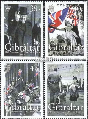 Produktbild von Briefmarken Gibraltar 2005 Mi 1126-1129 (kompl.Ausg.) postfrisch Beendigung 2. Weltkrieg