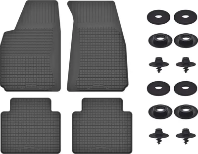Produktbild von Gummimatten Mit Stoppern Für: Ford Maverick Mk1 (1994-2003) Schwarz Set