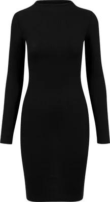 Produktbild von Urban Classics Kurzes Kleid Damen Ladies Rib Dress schwarz S