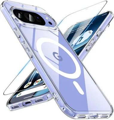Productafbeelding van Shockproof Telefoonhoes voor Google Pixel 10/10 Pro - Zwart