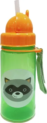 Image de SKIP HOP Mug Zoo avec paille PP sans PVC ni BPA Raton laveur 12m+