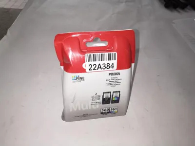 Produktbild von Canon PG-560 Schwarz und CL-561 Farbe Multipack, Standardertrag, Schwarz, Cyan, Magenta, Gelb, 7,5 ml, 8,3 ml, 2 Stück(e), 180 Seiten