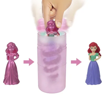 Produktbild von Disney-Prinzessin Color Reveal-Puppen mit 6 Überraschungen, Freundschaft-Serie