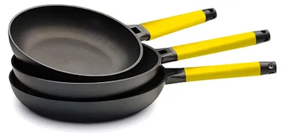 Zdjęcie produktu dla Zestaw patelni aluminiowych (3 sztuki)