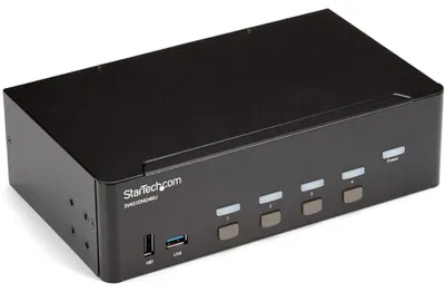 Obrázek produktu pro Přepínač KVM s HDMI, 4 porty, podpora 4K při 30 Hz