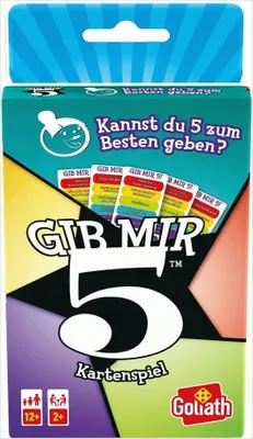 Produktbild von Gib mir 5 Kartenspiel