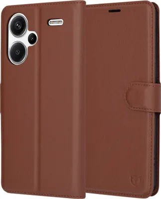 Obrázok produktu pre Techsuit Leather Folio puzdro pre Xiaomi Redmi Note 13 Pro+ 5G – hnedé (Brown)