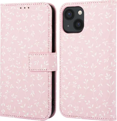 Obrázek produktu pro imoshion Designové skládací pouzdro pro iPhone 13 – Pink Bazaar Flowers